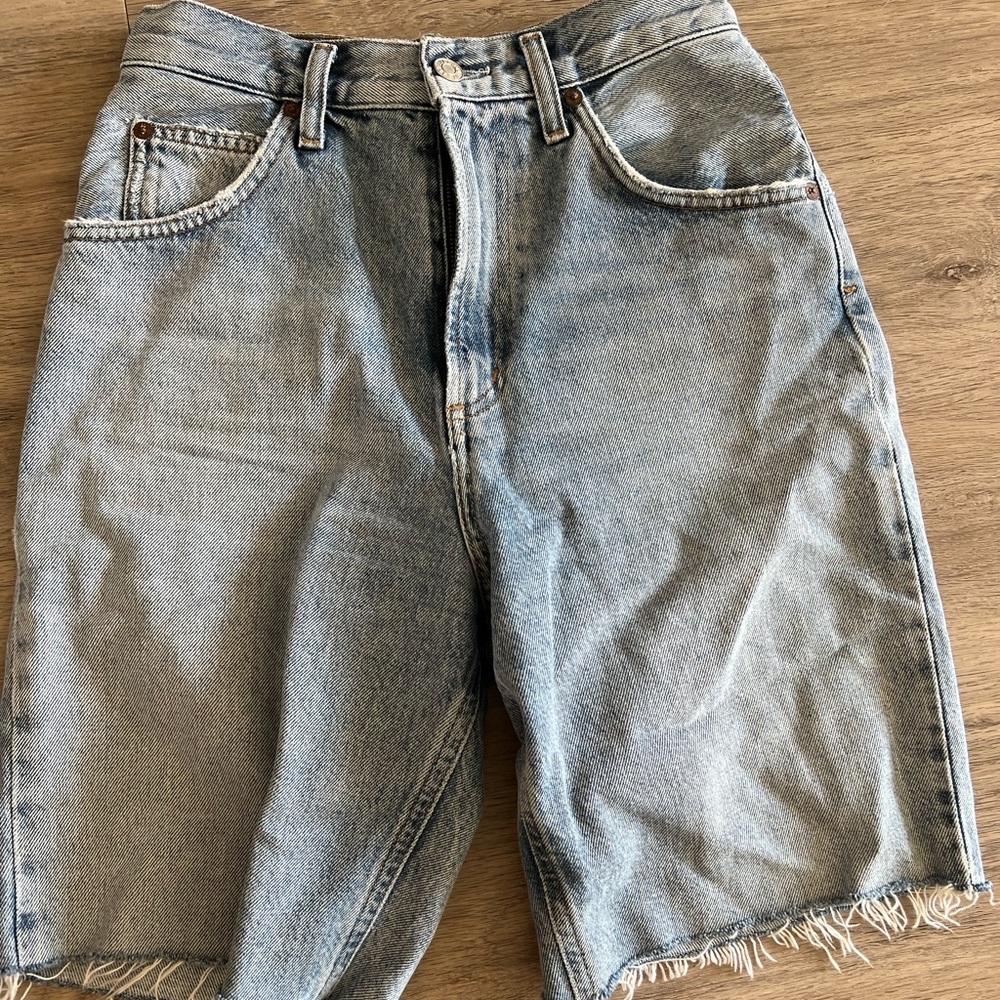 Agolde 90s long shorts